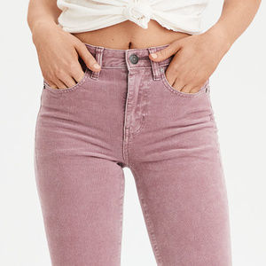 American Eagle Corduroy Jeggings Jeans 